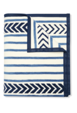 ChappyWrap Bar Harbor Stripe Blue Blanket