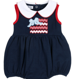 SALE Magnolia Baby Red White Cute App Sleeveless Bubble