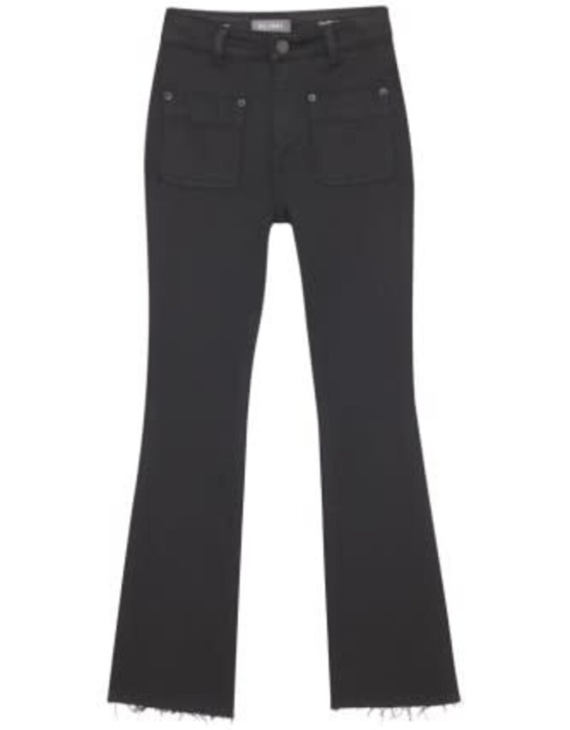 DL1961 claire: high rise bootcut black tide (ultimate)