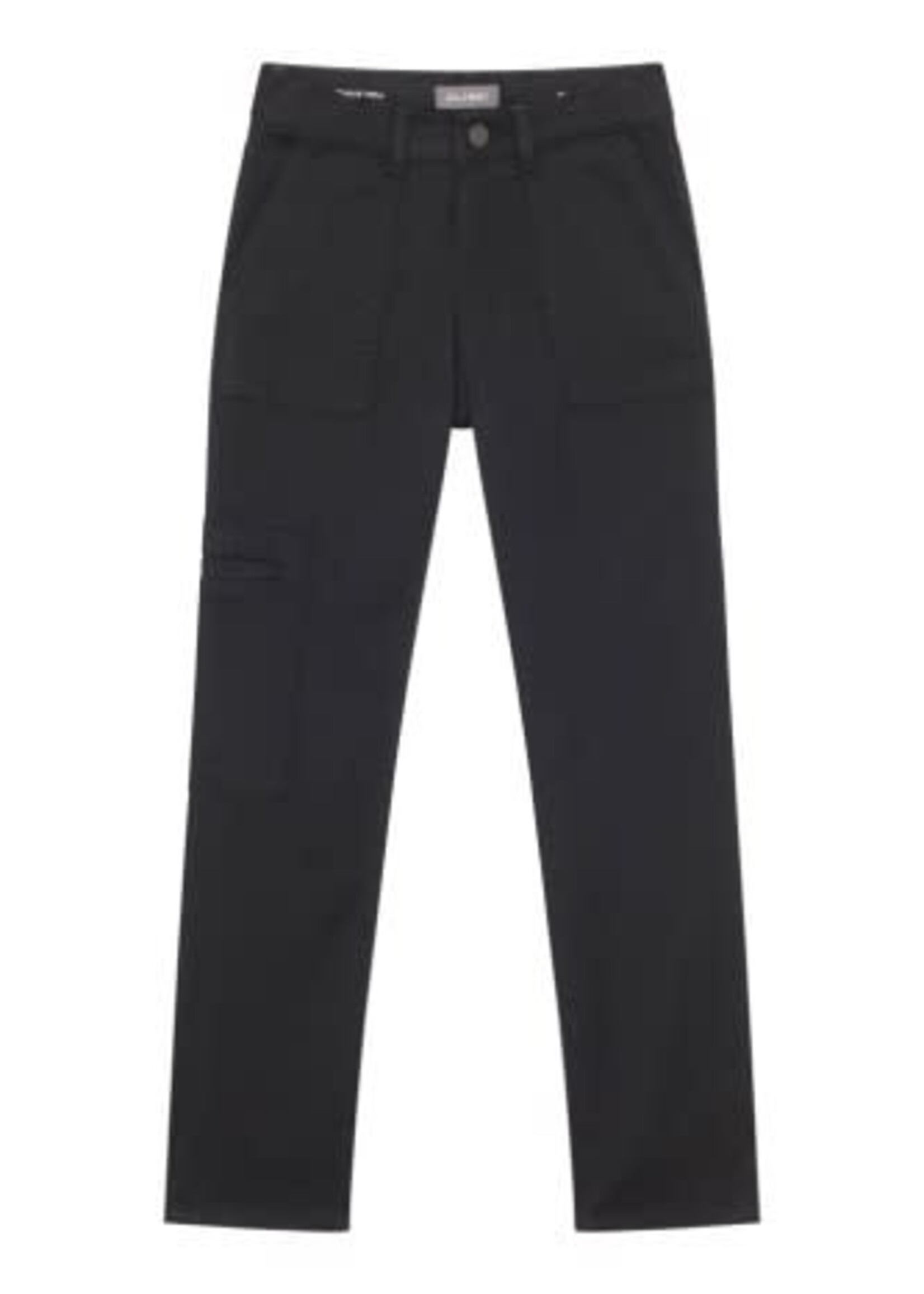 DL1961 brady toddler: slim black cargo (ultimate twill)