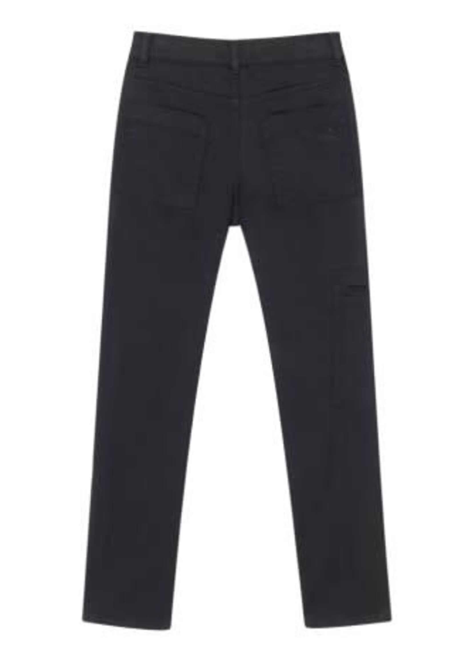 DL1961 brady toddler: slim black cargo (ultimate twill)