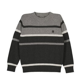 Mayoral SALE Black Color-Block Sweater
