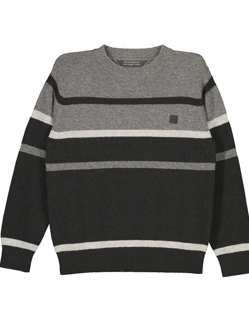 Mayoral Black Color-Block Sweater