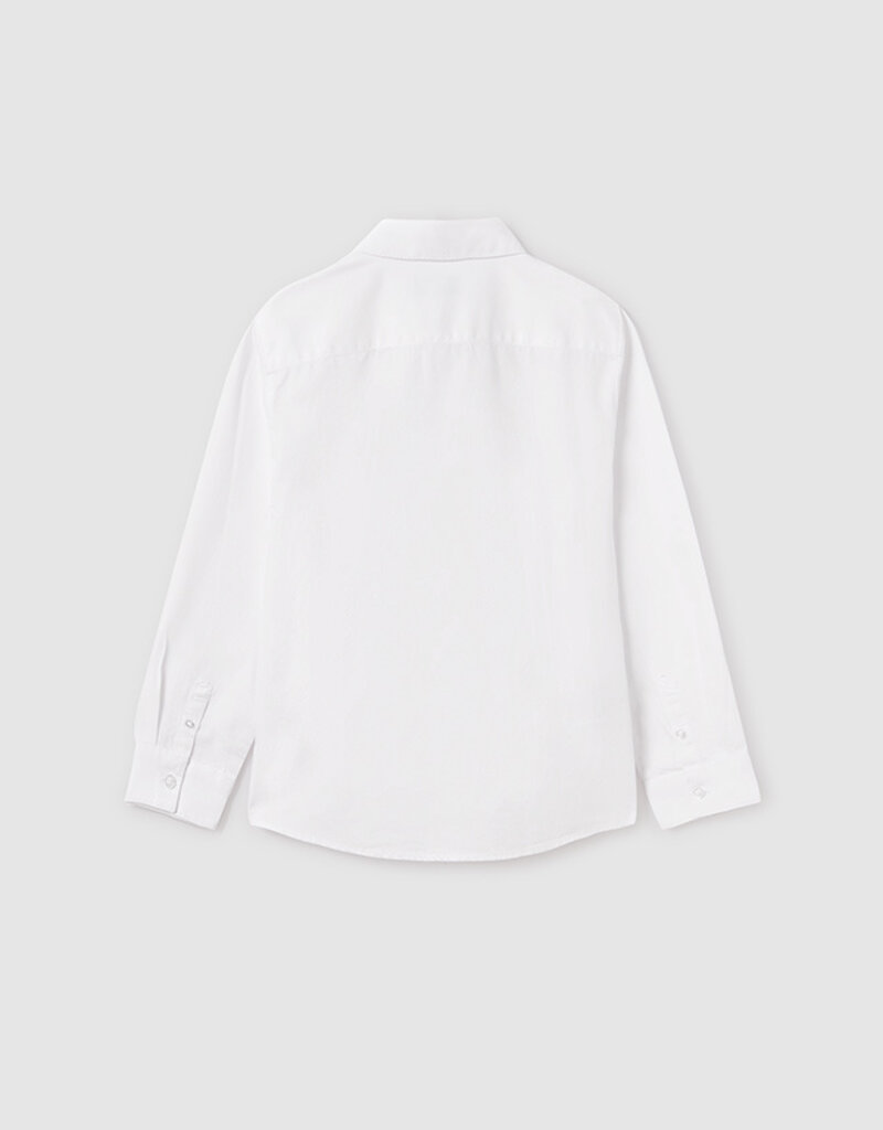 Mayoral White Basic l/s shirt