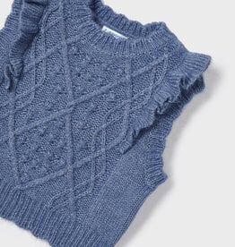 Mayoral SALE Blue Knit Vest