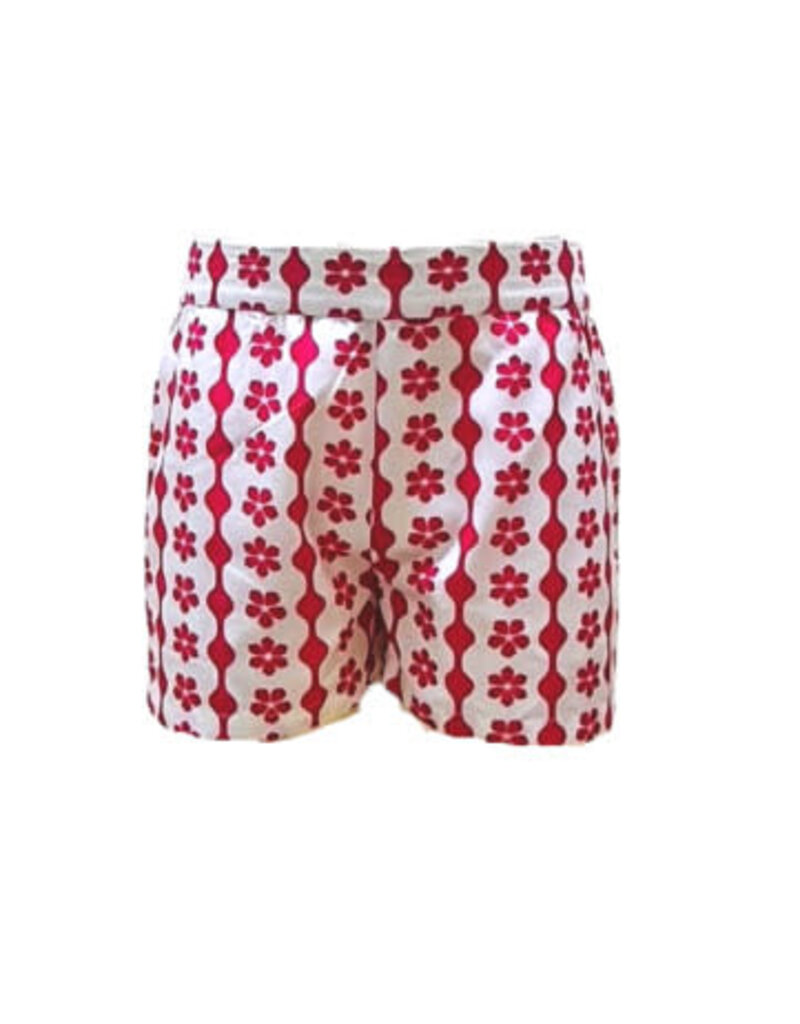 Bisby Antibes Shorts Raspberry Scallop