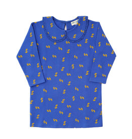 SALE Organic Cotton Dress Blue