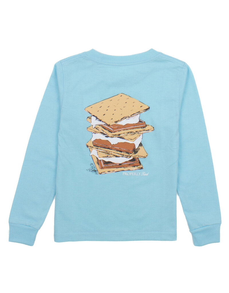 Properly Tied S'more L/S Powder Blue