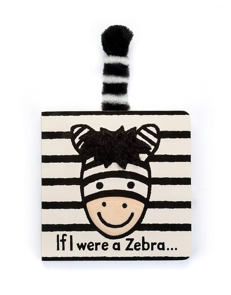 Jellycat If I Were a Zebra Book