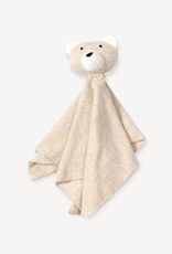 Viverano Bear Organic Lovey Security Blanket Cuddle Cloth Natural