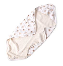 Viverano Elephant Reversible Hooded Towel Natural