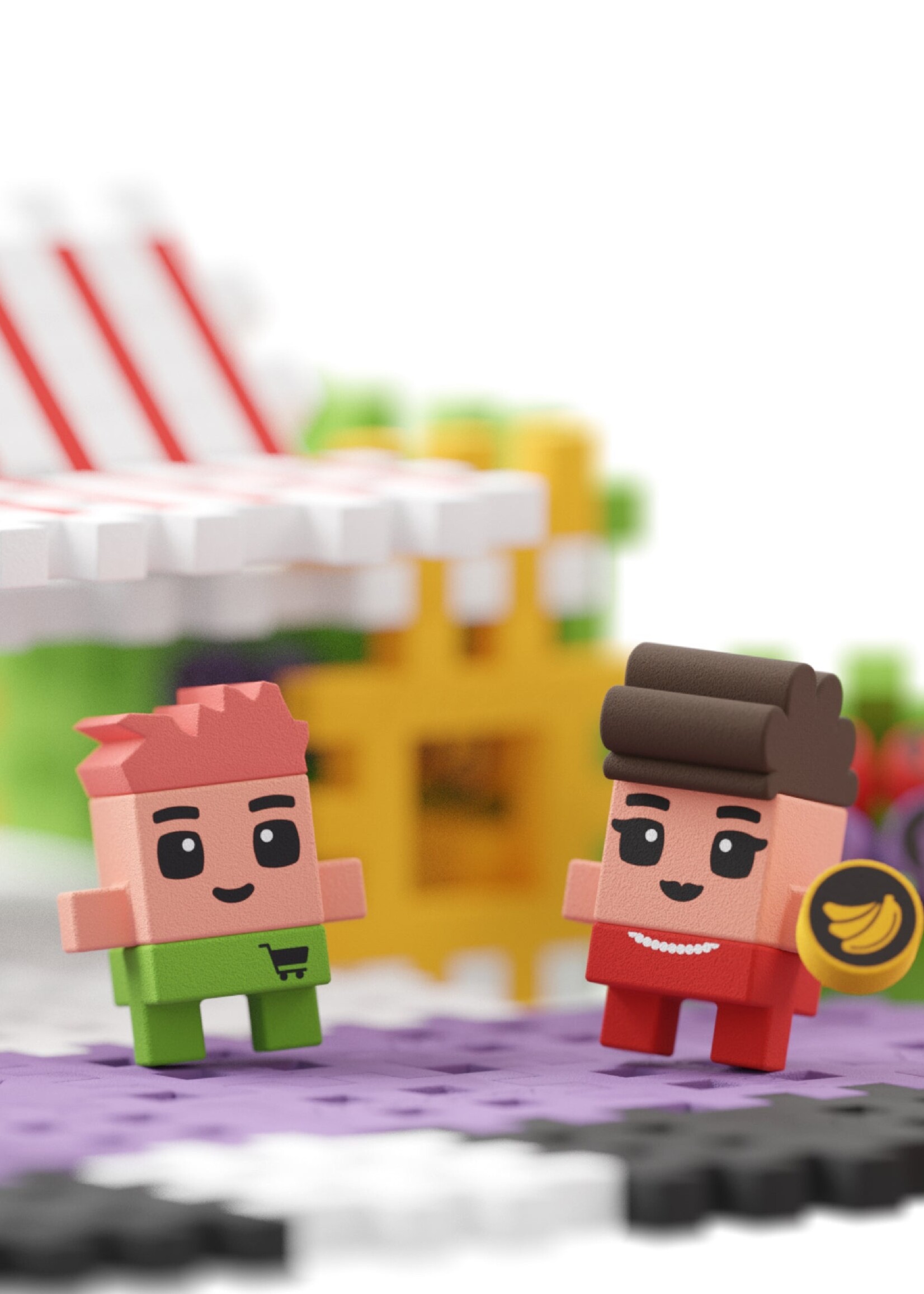 Marioinex Mini Waffle City Shop
