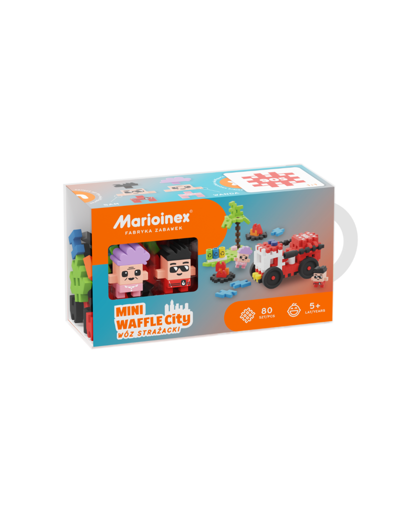 Marioinex Mini Waffle City Firetruck