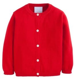 little english Essential Cardigan Red