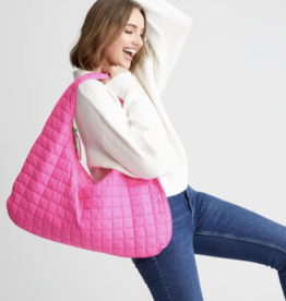 Shiraleah SALE Ezra Hobo Quilted Magenta