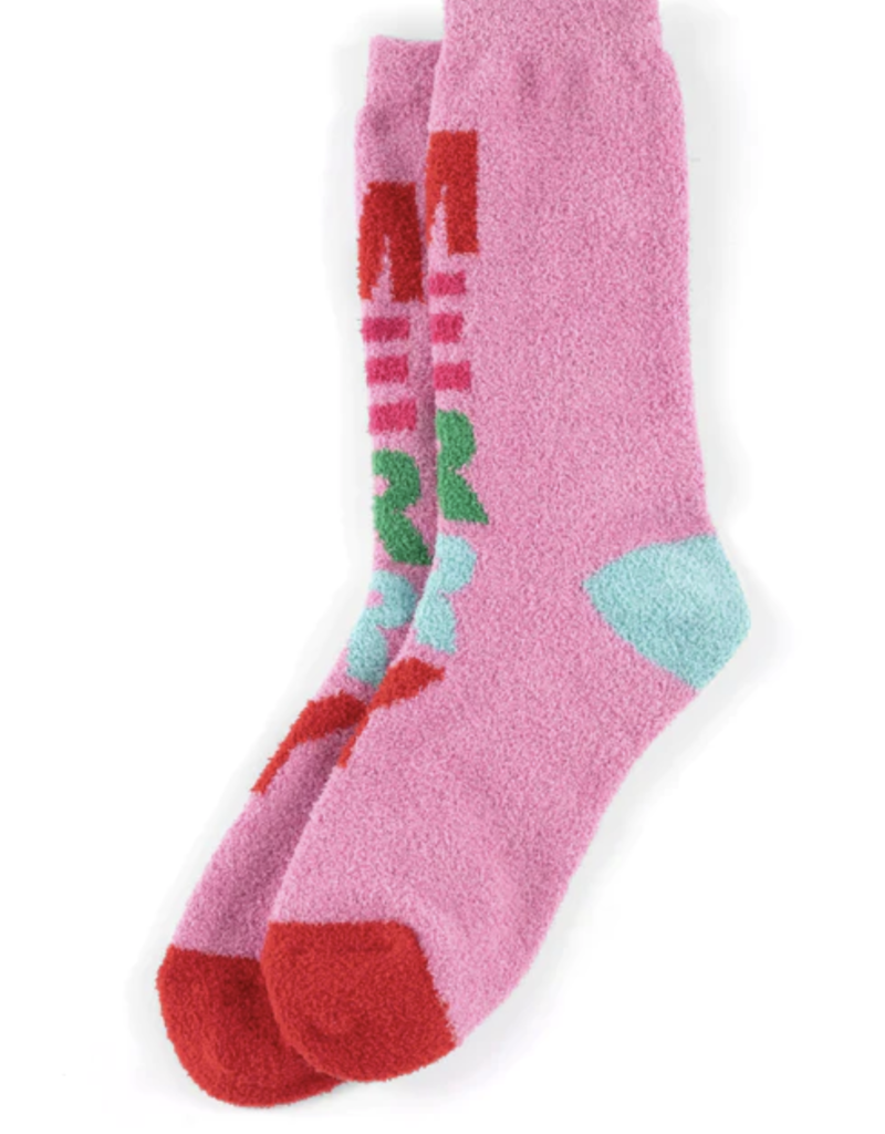 Shiraleah Merry Socks Pink