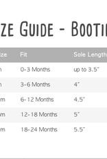 Fleece Gripper Bootie Pink