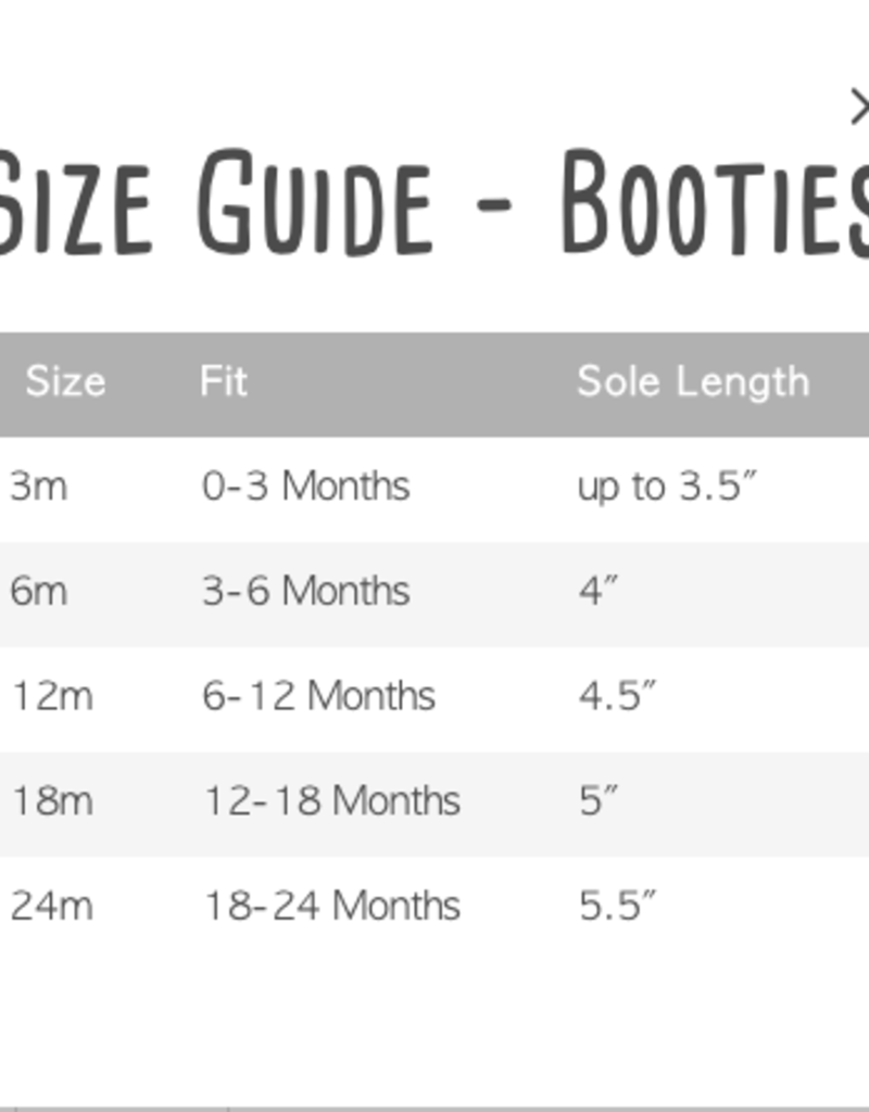 Fleece Gripper Bootie Pink