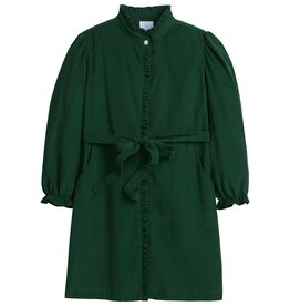 little english SALE Allie Dress Hunter Green Corduroy