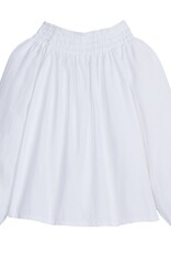 little english Clara Blouse White