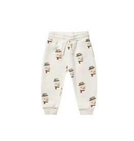 Rylee + Cru Inc. SALE Jogger Pant Snowman Ivory