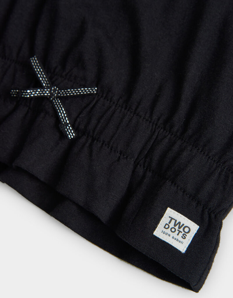 Black Knit Tee Lets Make Memories