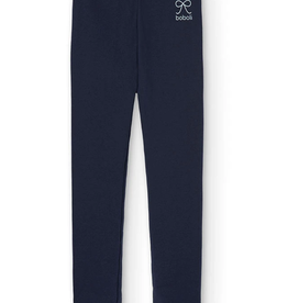 Boboli SALE Boboli Stretch Knit Leggings Navy