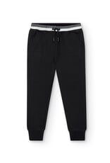 Boboli Girls Black Fleece Pants
