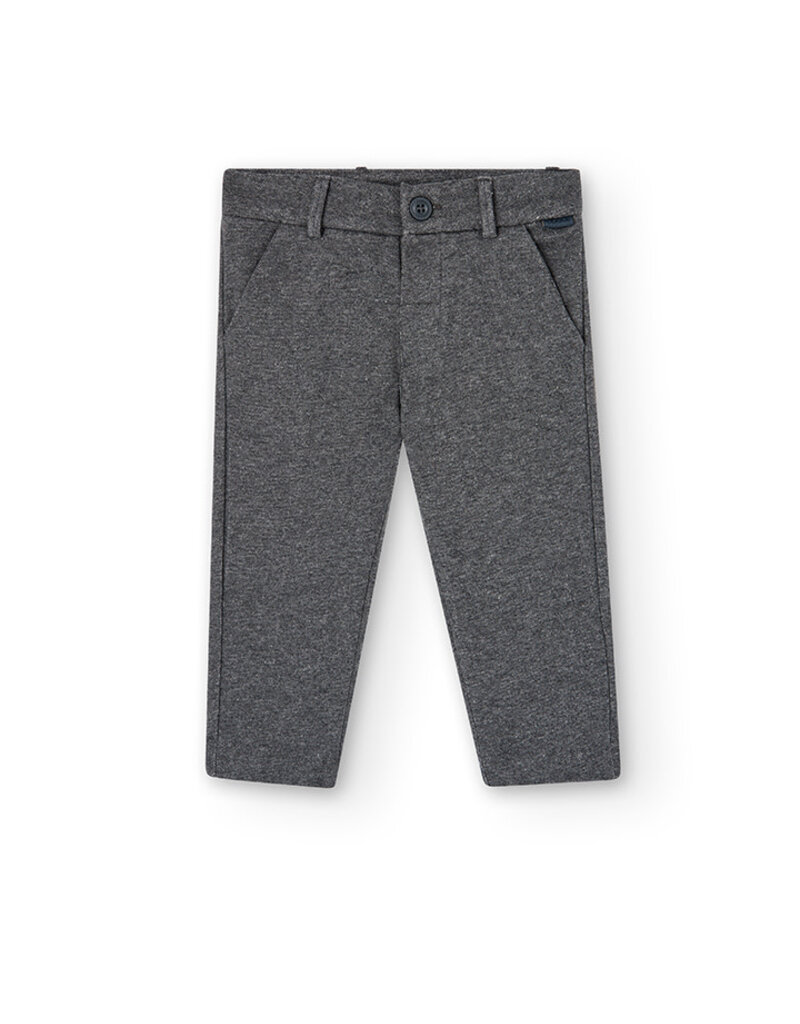 Boboli Gray Knit Pants