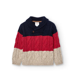 Boboli SALE Knit 3 Stripe Pullover