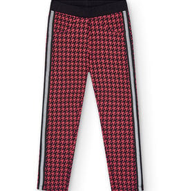 Boboli SALE Knit Magenta Herringbone Pants