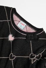 Boboli Knitwear dress hearts for girl