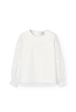 Off White L/S Blouse