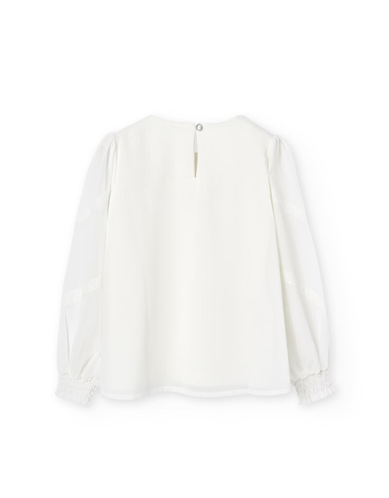 Off White L/S Blouse