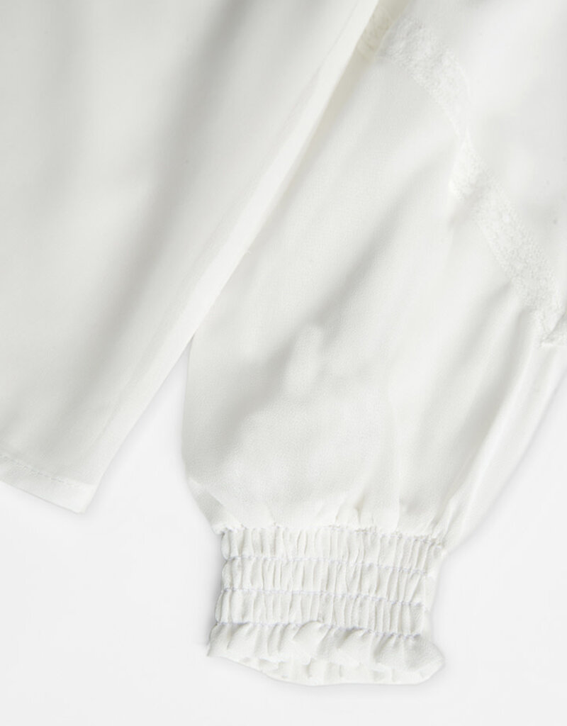 Off White L/S Blouse