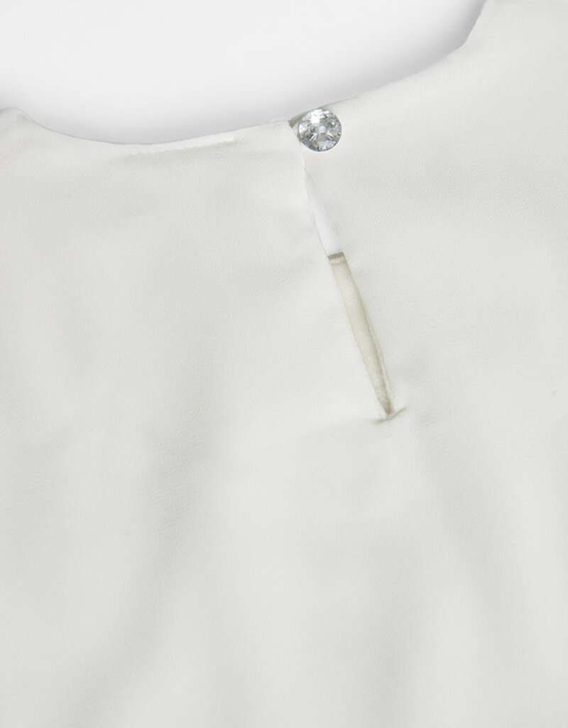 Off White L/S Blouse