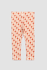 miles the label Ginger Creme Houndstooth Leggings