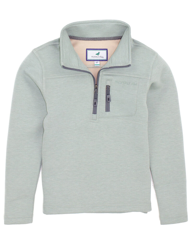 Properly Tied Arctic Pullover Sage Green