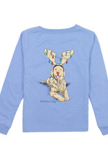 Properly Tied Golden Holiday L/S Light Blue Tee