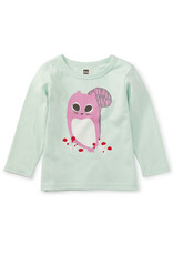 Tea Collection Squirrel Baby Graphic Tee Garden Party