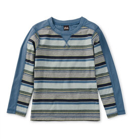 Tea Collection SALE Striped Sporty Top Coronet Blue
