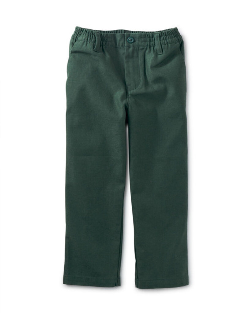 Tea Collection Relaxed Twill Pants Pineneedle