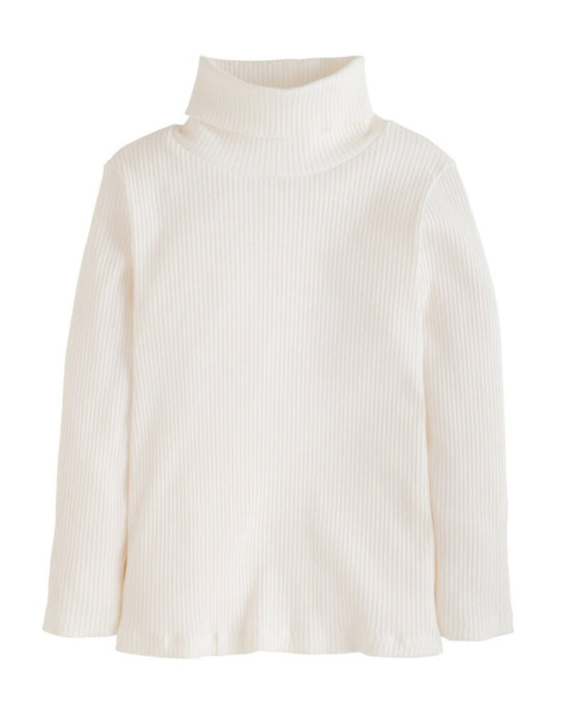 Bisby Ribbed Turtleneck Cream