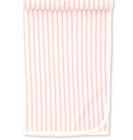 Kissy Kissy Pink Stripe Blanket
