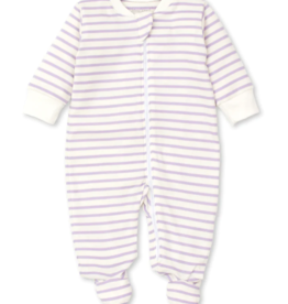 Kissy Kissy SALE Lilac Stripe Footie w/Zipper