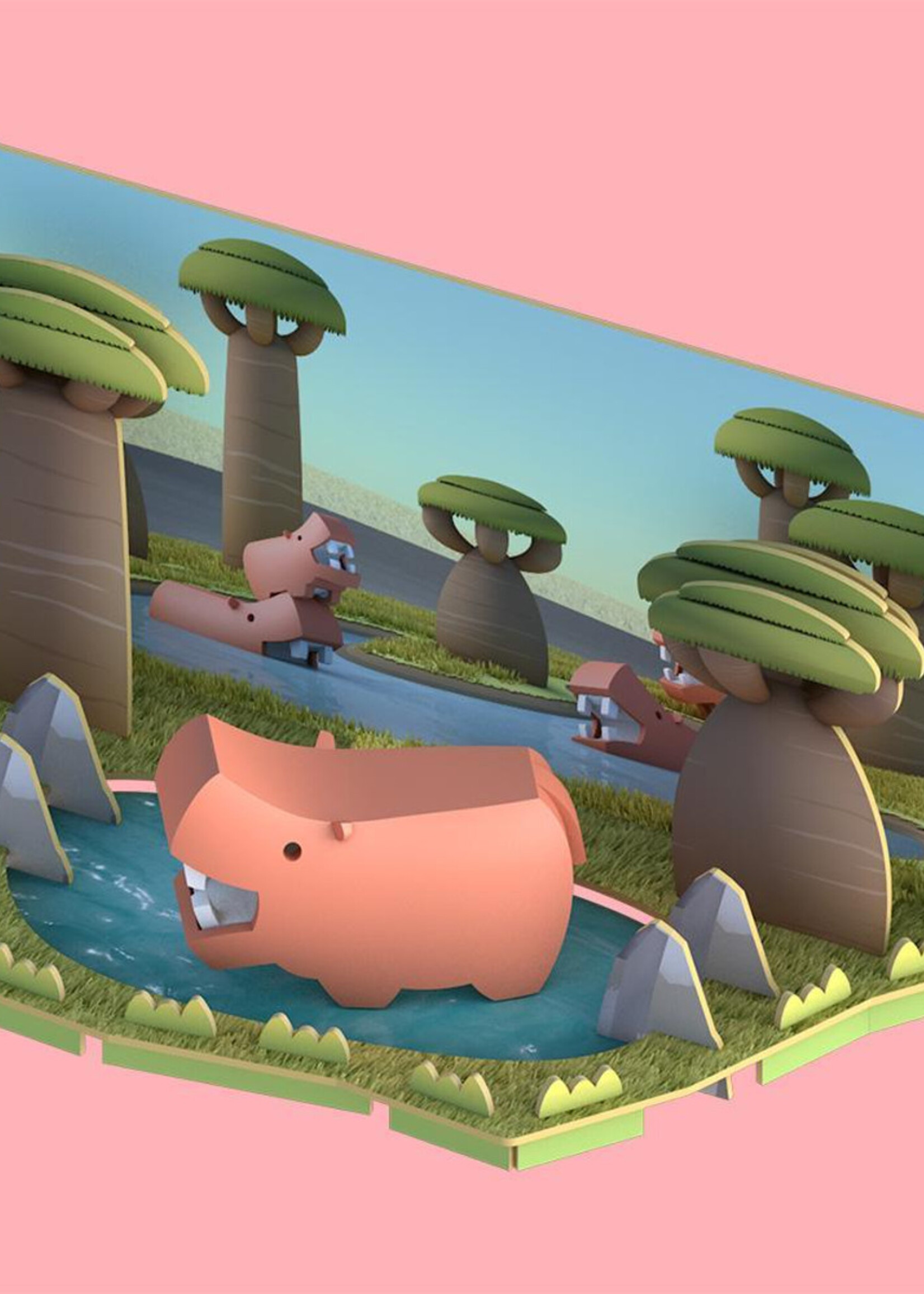 Halftoys Half Hippo