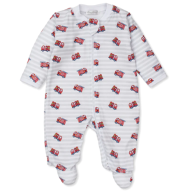 Kissy Kissy SALE Footie w/Zipper Firetruck Rescue