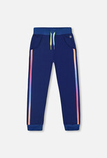 Deux par Deux Blue Athletic Sweatpants