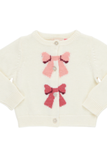 Pink Chicken Maude sweater cream bows
