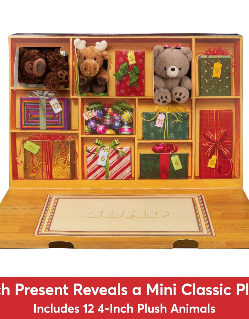Gund GUND 12-Day Holiday Advent  Calendar
